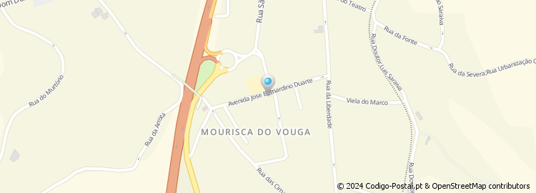 Mapa de Avenida José Bernardino Duarte