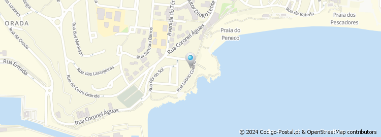 Mapa de Rua Latino Coelho