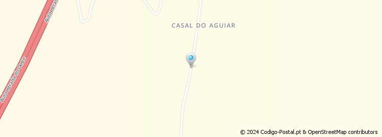 Mapa de Casal do Aguiar