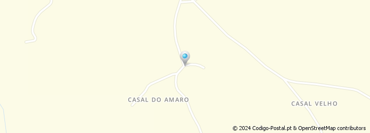 Mapa de Casal do Amaro