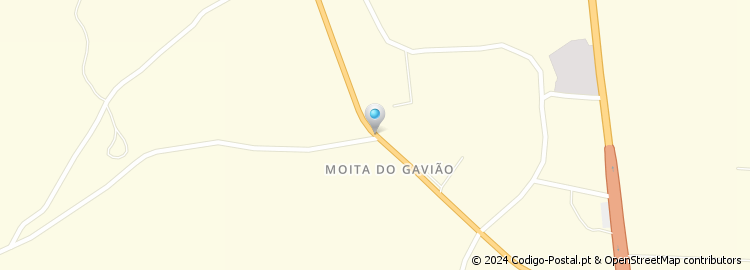 Mapa de Moita do Gavião