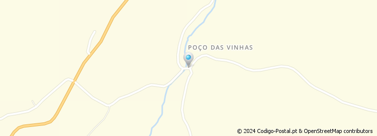 Mapa de Poço das Vinhas