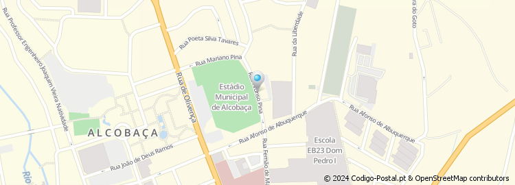 Mapa de Rua Augusto Pina