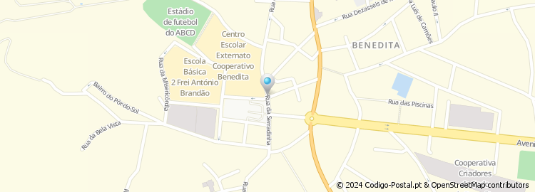 Mapa de Rua da Serradinha