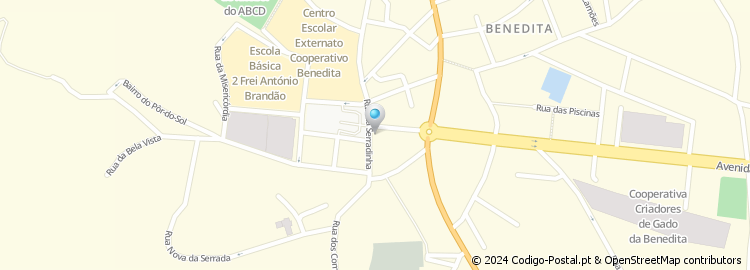 Mapa de Rua dos Machados