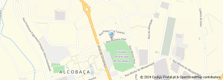 Mapa de Rua Mariano Pina