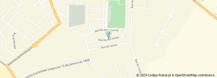 Mapa de Rua Ary dos Santos