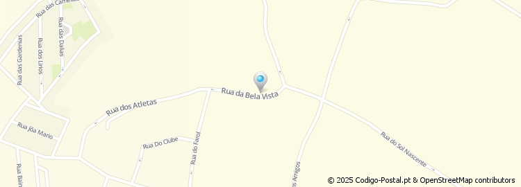 Mapa de Rua da Bela Vista