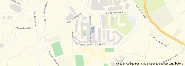 Mapa de Rua Jorge Cunha e Carmo