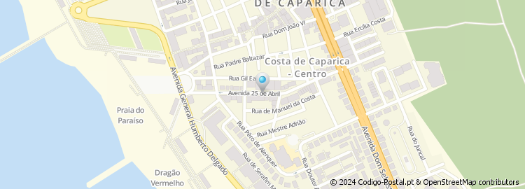 Mapa de Avenida 25 de Abril