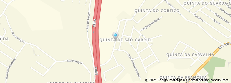 Mapa de Passeio de São Gabriel