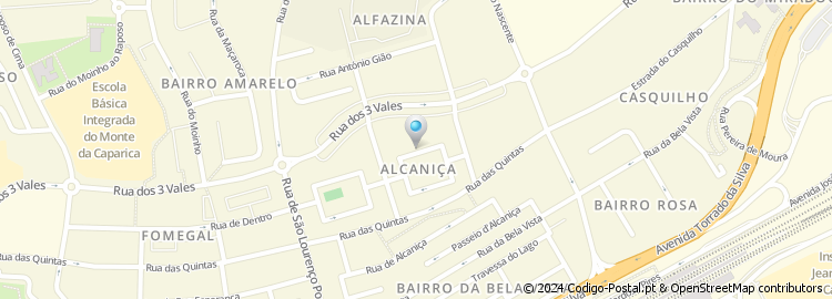 Mapa de Praça Mário Dionísio