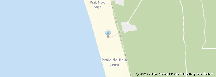 Mapa de Praia da Bela Vista