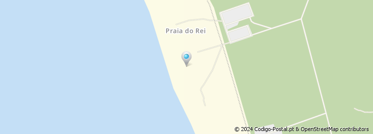 Mapa de Praia do Rei