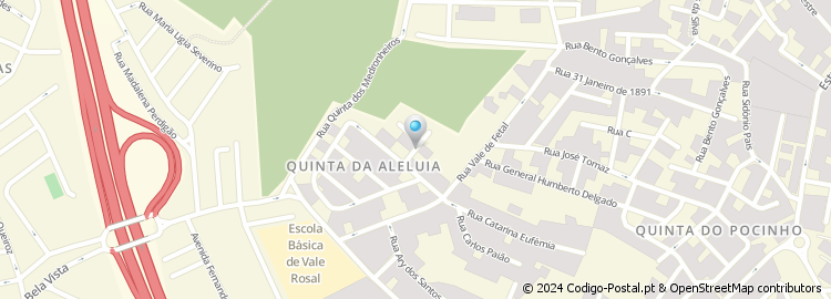 Mapa de Rua Alberto Aguiar