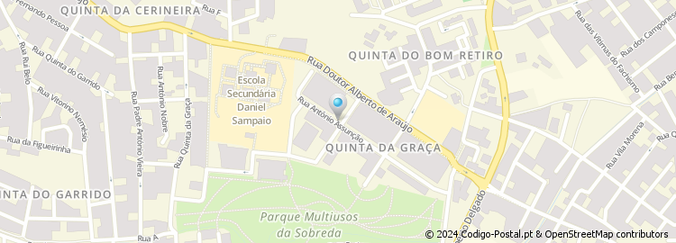 Mapa de Rua António Assunção