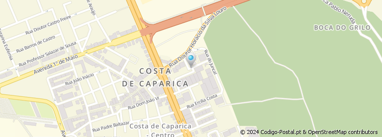 Mapa de Rua António Correia
