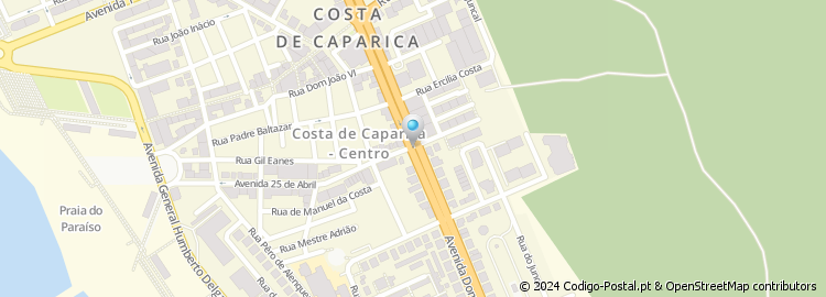Mapa de Rua António Pinheiro
