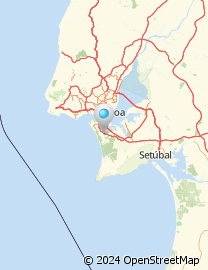 Mapa de Rua Cidade de Setúbal