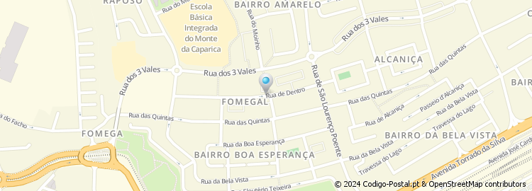 Mapa de Rua da Fenache