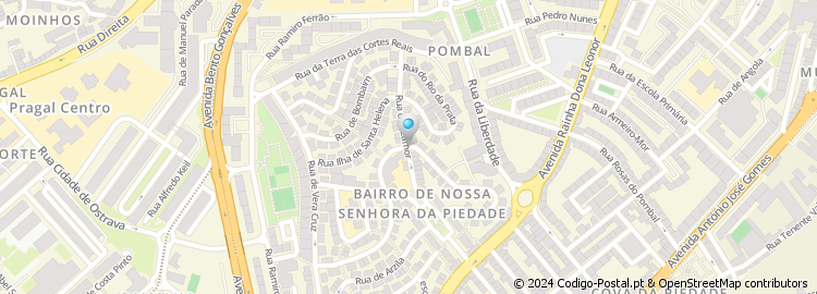 Mapa de Rua de Azamor