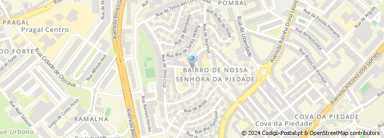 Mapa de Rua de Tânger