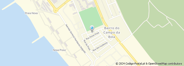 Mapa de Rua do Arraial