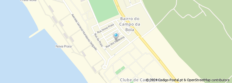 Mapa de Rua dos Fuzileiros