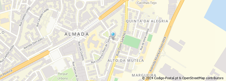 Mapa de Rua Infanta Dona Maria