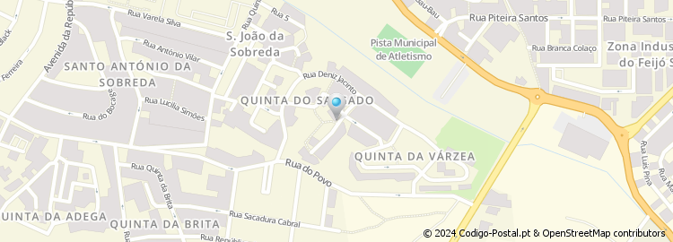 Mapa de Rua João Guedes