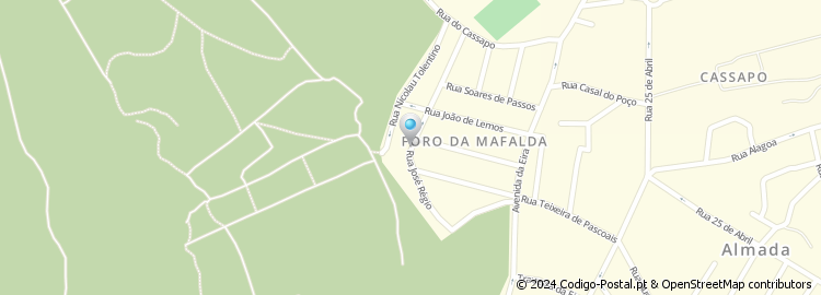 Mapa de Rua José Régio