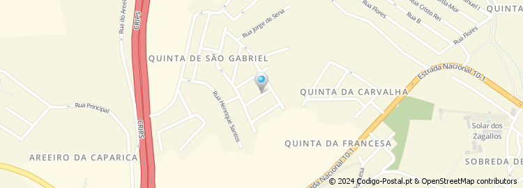 Mapa de Rua Lina Morgado