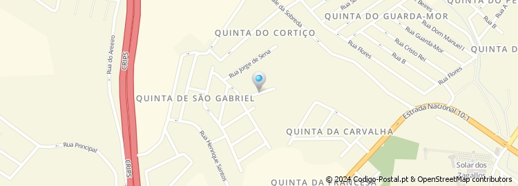 Mapa de Rua Luzia Martins