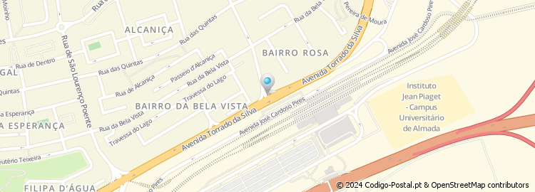 Mapa de Rua São Lourenço Nascente