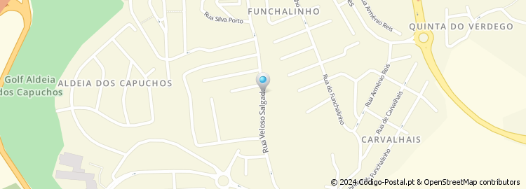 Mapa de Rua Veloso Salgado