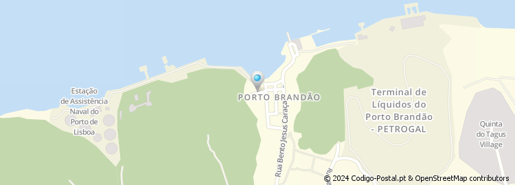 Mapa de Travessa da Escola Primária