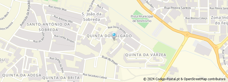 Mapa de Travessa da Quinta da Várzea