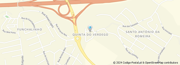 Mapa de Travessa Quinta do Verdego