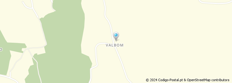 Mapa de Valbom