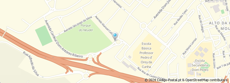 Mapa de Rua Conde da Ericeira