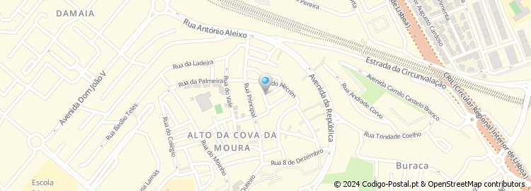 Mapa de Rua da Ilha Brava