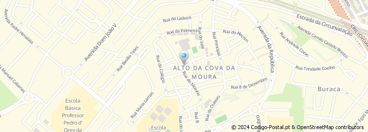 Mapa de Rua dos Reis