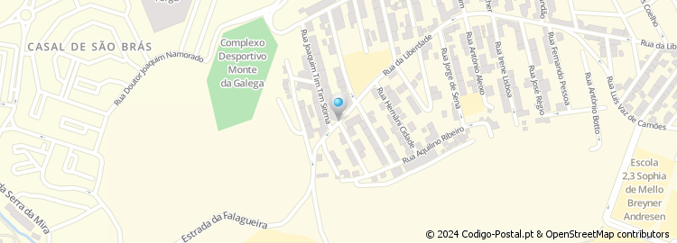 Mapa de Rua Nicolau Tolentino