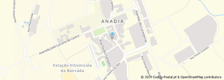 Mapa de Apartado 234, Anadia