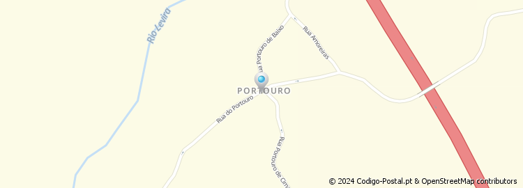 Mapa de Portouro