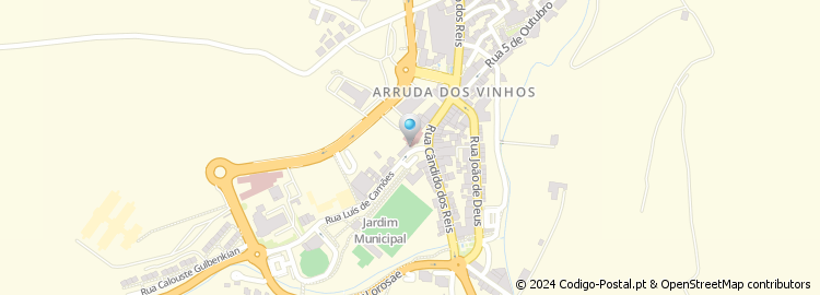 Mapa de Largo José Vaz Monteiro