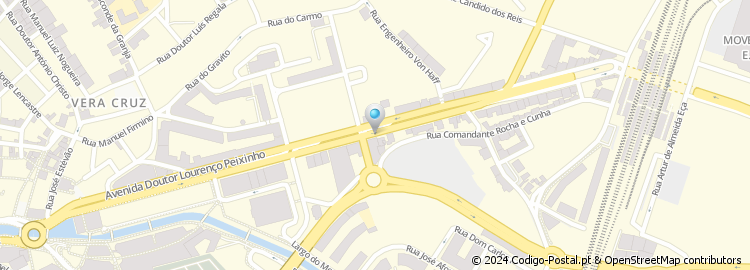 Mapa de Apartado 1503, Aveiro