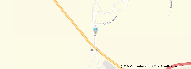 Mapa de Rua Bica