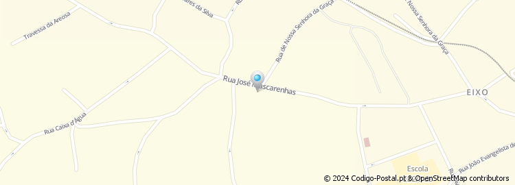 Mapa de Travessa do Barreiro