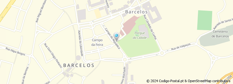 Mapa de Largo Campo da República